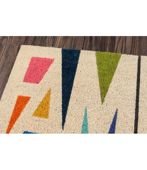 Momeni Aloha Area Rug ALO-1 Family Multi 1'6 X 2'6