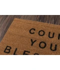 Momeni Aloha Area Rug ALO-5 Count Your Blessings Natural 1'6 X 2'6