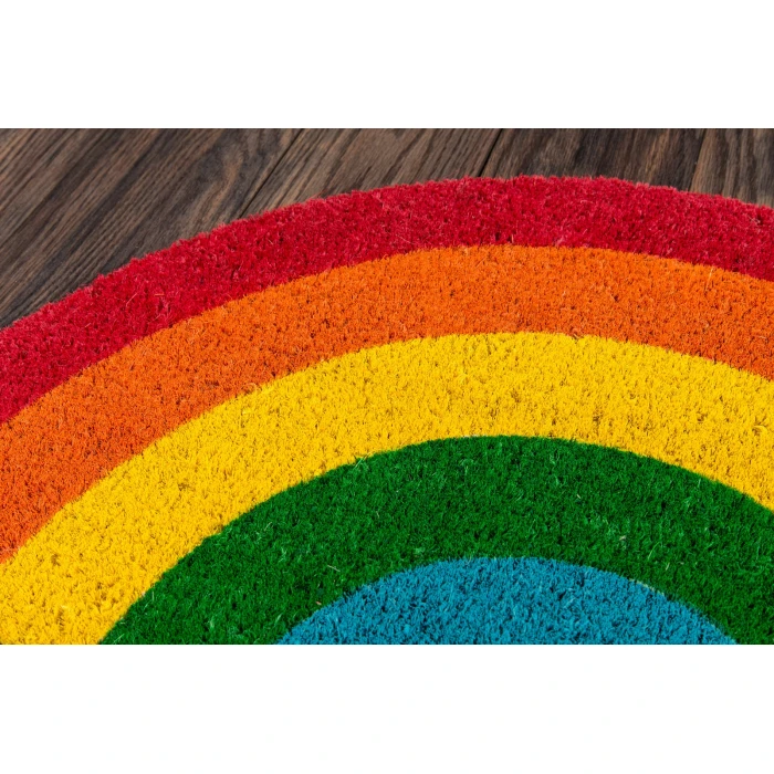 Momeni Aloha Area Rug ALO-8 Rainbow Multi 1'4 X 2'6