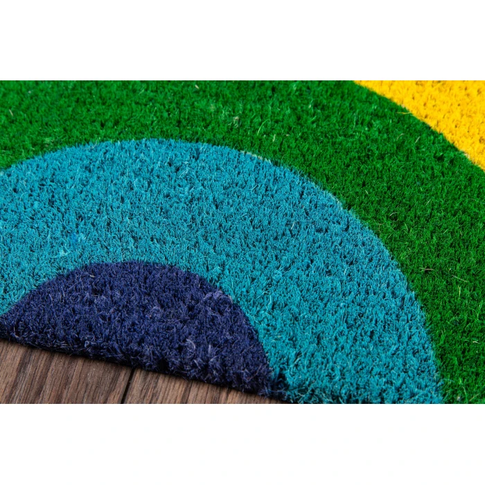 Momeni Aloha Area Rug ALO-8 Rainbow Multi 1'4 X 2'6