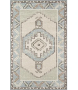 Momeni Anatolia Ana-2 L.Blue Area Rug 2 ft. X 3 ft. Rectangle