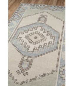 Momeni Anatolia Ana-2 L.Blue Area Rug 2 ft. X 3 ft. Rectangle
