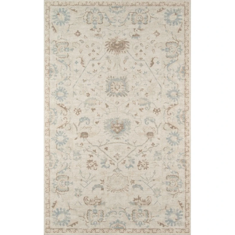 Momeni Anatolia Area Rug ANA-5 Beige 5'3 X 7'6