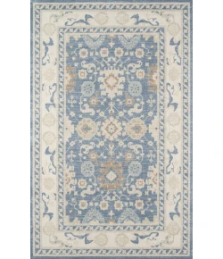 Momeni Anatolia Ana-7 L.Blue Area Rug 2 ft. 3 in. X 7 ft. 6 in. Runner