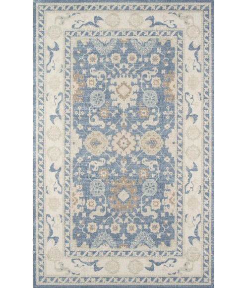 Momeni Anatolia Area Rug ANA-7 Light Blue 2'3 X 7'6 Runner