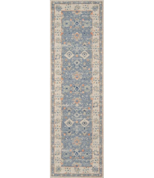 Momeni Anatolia Area Rug ANA-8 Blue 5'3 X 7'6
