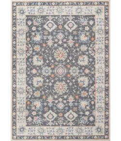 Momeni Anatolia Ana-8 Charcoal Area Rug 3 ft. 3 in. X 5 ft. Rectangle