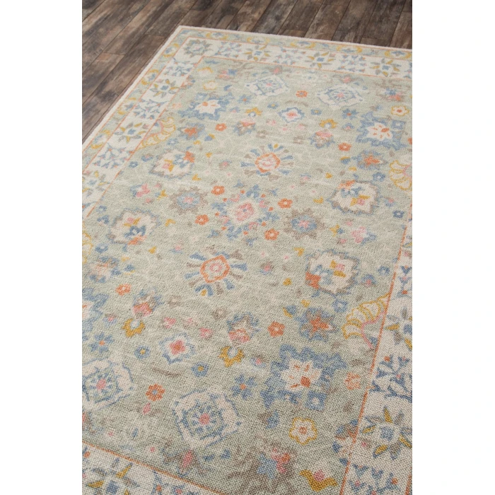 Momeni Anatolia Area Rug ANA-8 Light Blue 6'6 X 9'