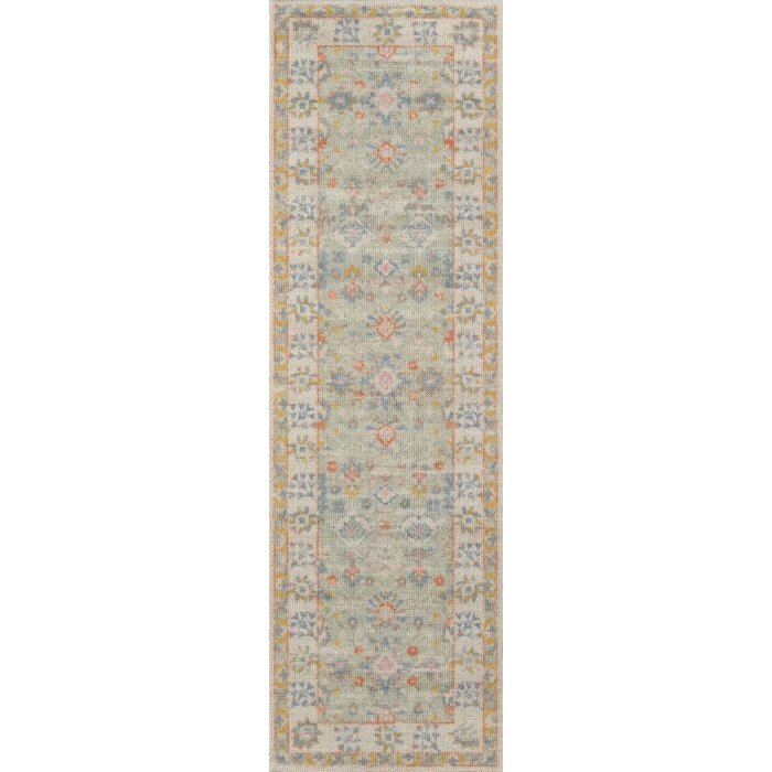 Momeni Anatolia Area Rug ANA-8 Light Blue 6'6 X 9'