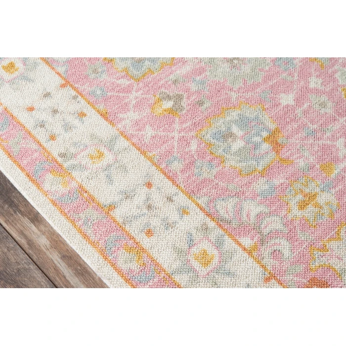 Momeni Anatolia Area Rug ANA-8 Pink 5'3 X 7'6