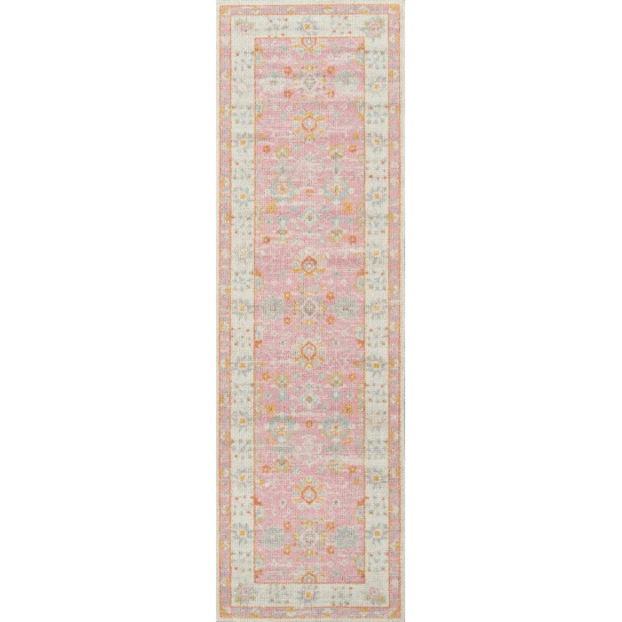 Momeni Anatolia Area Rug ANA-8 Pink 5'3 X 7'6