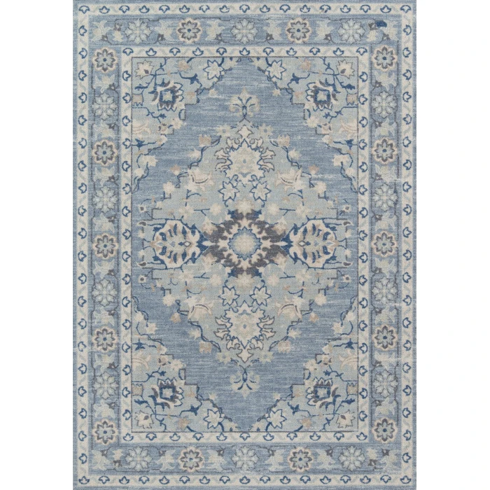 Momeni Anatolia Area Rug ANA-9 Blue 7'9 X 9'10