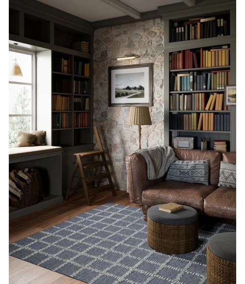 Momeni Archer ARC-3 Blue 5 ft. X 8 ft. Rectangle Rug