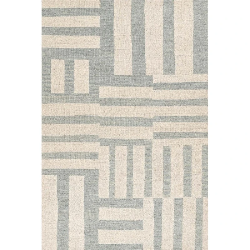 Momeni Archer ARC-8 Blue 2 ft. 3 in. X 8 ft. Runner Rug