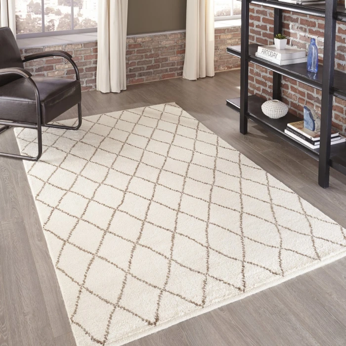 Momeni Atlas Ivory ATL-5 5 ft. X 8 ft. Rect. Rug