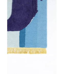 Momeni Novogratz Atticus Atc-2 Blue Area Rug 3 ft. X 5 ft. Rectangle