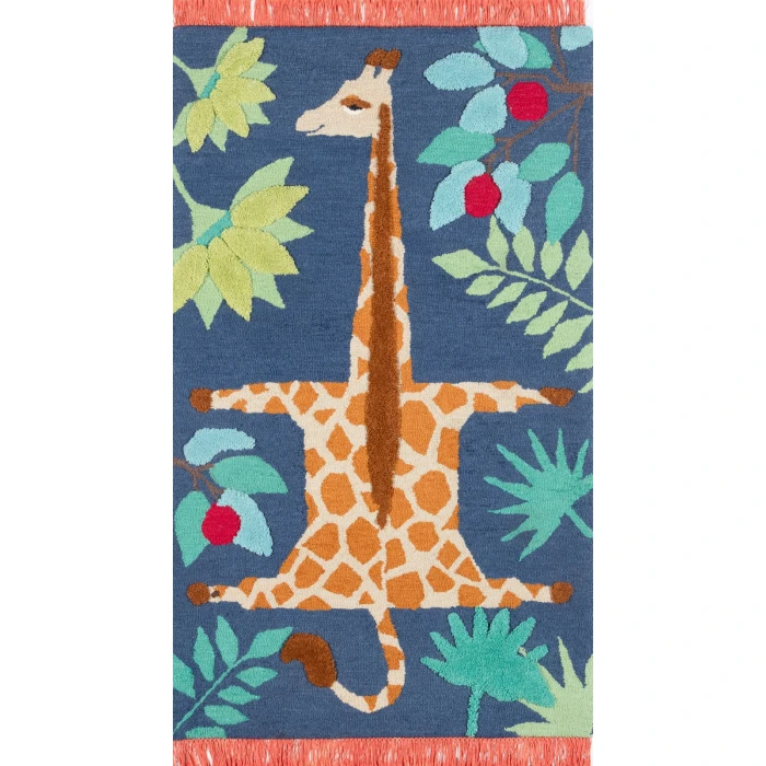 Momeni Atticus Area Rug ATC-3 Gia Navy 3' X 5'