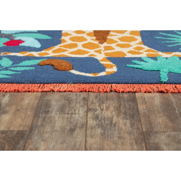 Momeni Atticus Area Rug ATC-3 Gia Navy 3' X 5'