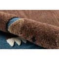Momeni Atticus Area Rug ATC-4 Teddy Navy 3' X 5'