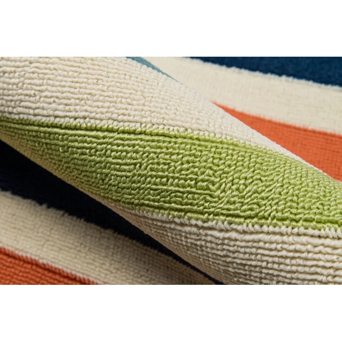 Momeni Baja Area Rug BAJ-1 Stripe Multi 2'3 X 4'6