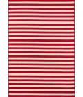 Momeni Baja Area Rug BAJ-1 Stripe Red 2'3 X 4'6