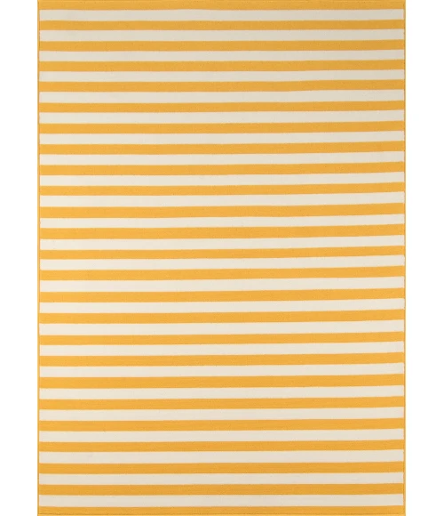Momeni Baja Area Rug BAJ-1 Stripe Yellow 8'6 X 13'