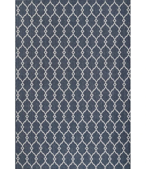 Momeni Baja Area Rug BAJ-2 Denim 6'7 X 9'6
