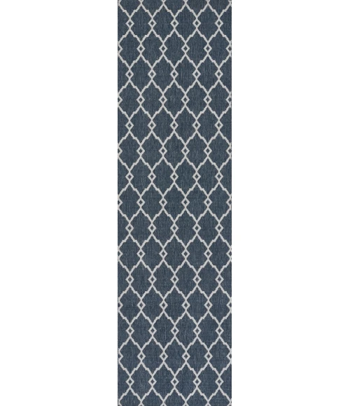 Momeni Baja Area Rug BAJ-2 Denim 6'7 X 9'6