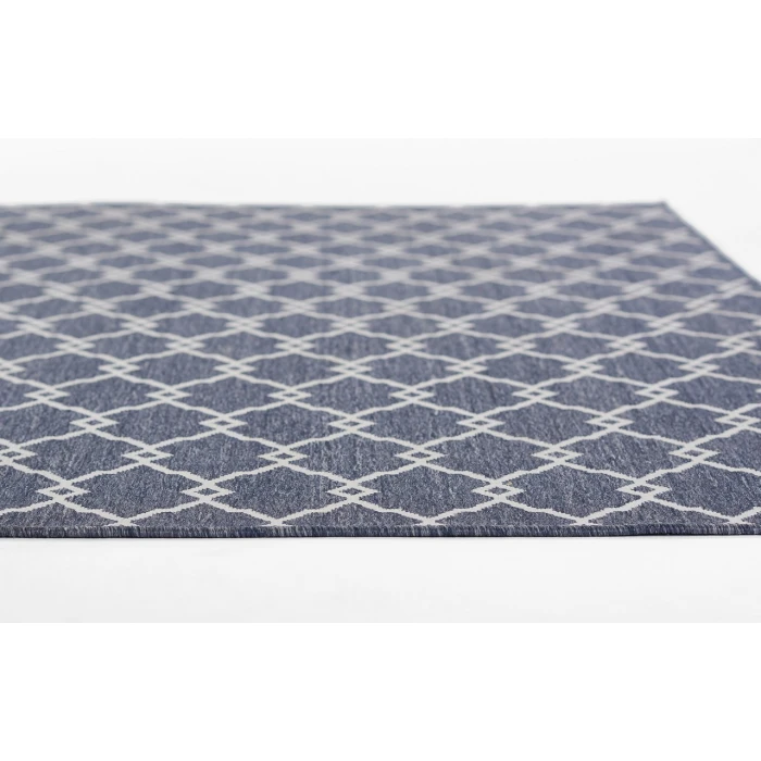 Momeni Baja Area Rug BAJ-2 Denim 3'11 X 5'7