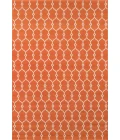 Momeni Baja Area Rug BAJ-2 Trellis Orange 1'8 X 3'7