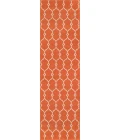 Momeni Baja Area Rug BAJ-2 Trellis Orange 1'8 X 3'7