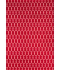 Momeni Baja Area Rug BAJ-2 Trellis Red 1'8 X 3'7