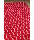 Momeni Baja Area Rug BAJ-2 Trellis Red 1'8 X 3'7