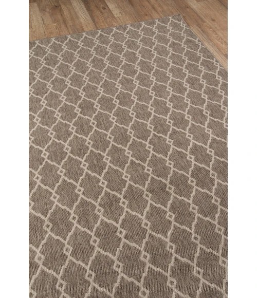 Momeni Baja Area Rug BAJ-2 Trellis Taupe 3'11 X 5'7