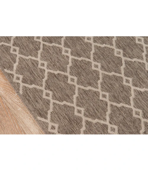 Momeni Baja Area Rug BAJ-2 Trellis Taupe 3'11 X 5'7