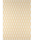 Momeni Baja Area Rug BAJ-2 Trellis Yellow 1'8 X 3'7