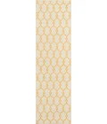Momeni Baja Area Rug BAJ-2 Trellis Yellow 1'8 X 3'7