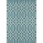 Momeni Baja Baj-3 Blue Area Rug 3 ft. 11 in. X 5 ft. 7 in. Rectangle