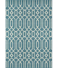 Momeni Baja Baj-3 Blue Area Rug 7 ft. 10 in. X 10 ft. 10 in. Rectangle