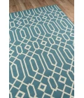 Momeni Baja Area Rug BAJ-3 Links Blue 7'10 X 10'10