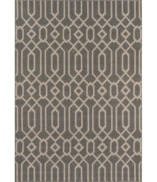 Momeni Baja Area Rug BAJ-3 Links Grey 1'8 X 3'7