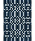 Momeni Baja Area Rug BAJ-3 Links Navy 7'10 X 10'10