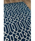 Momeni Baja Area Rug BAJ-3 Links Navy 7'10 X 10'10