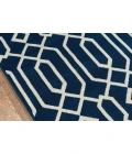 Momeni Baja Area Rug BAJ-3 Links Navy 7'10 X 10'10