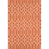Momeni Baja Baj-3 Orange Area Rug 3 ft. 11 in. X 5 ft. 7 in. Rectangle