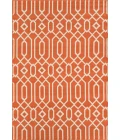 Momeni Baja Area Rug BAJ-3 Links Orange 3'11 X 5'7