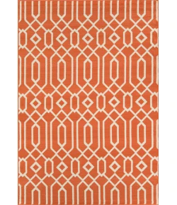 Momeni Baja Baj-3 Orange Area Rug 3 ft. 11 in. X 5 ft. 7 in. Rectangle