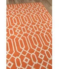 Momeni Baja Area Rug BAJ-3 Links Orange 3'11 X 5'7
