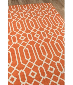 Momeni Baja Baj-3 Orange Area Rug 3 ft. 11 in. X 5 ft. 7 in. Rectangle