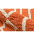Momeni Baja Area Rug BAJ-3 Links Orange 3'11 X 5'7